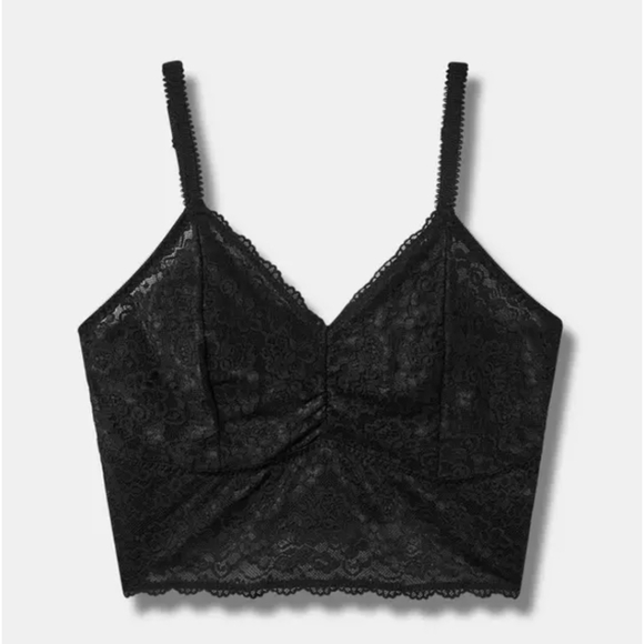 Torrid Unlined Lace Bralette Size 4X - Picture 2 of 10